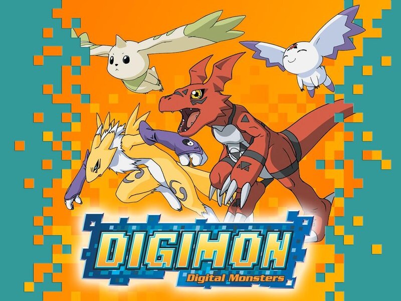 Digital Monsters in Action — Orange