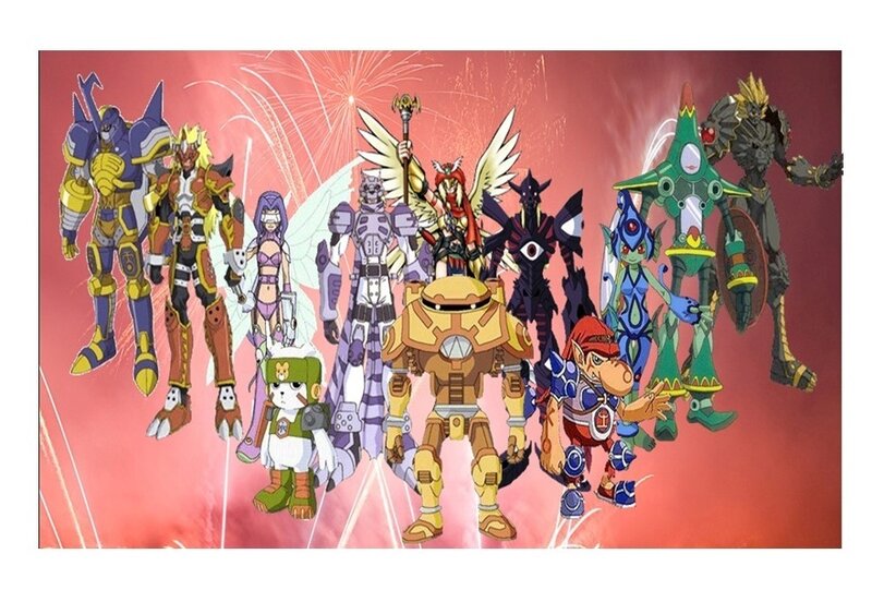 Digital Monsters in Armor