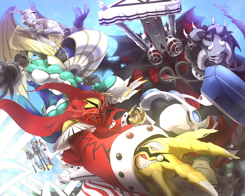 Digital Monsters in Battle — Red