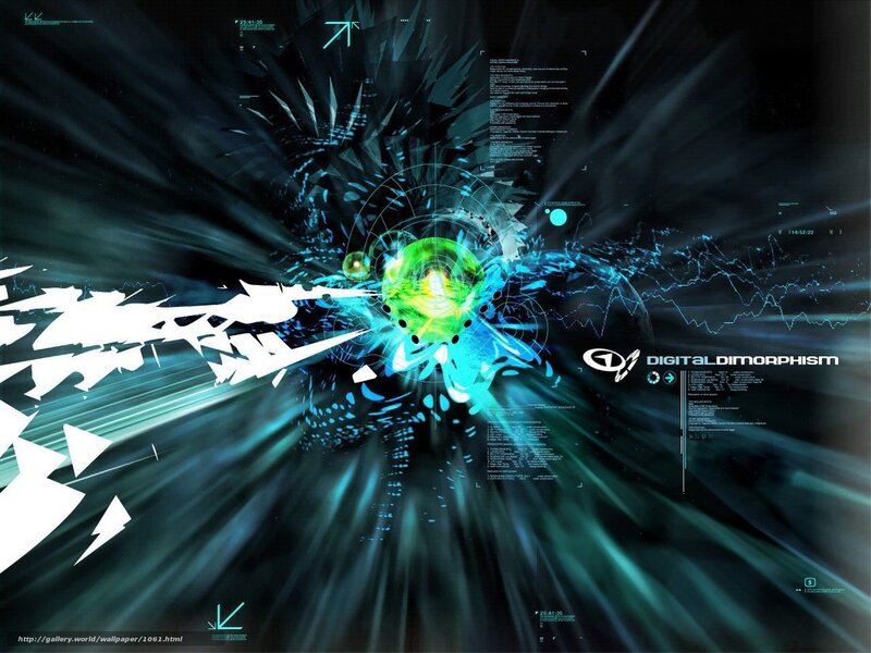 digital morphism abstract wallpaper