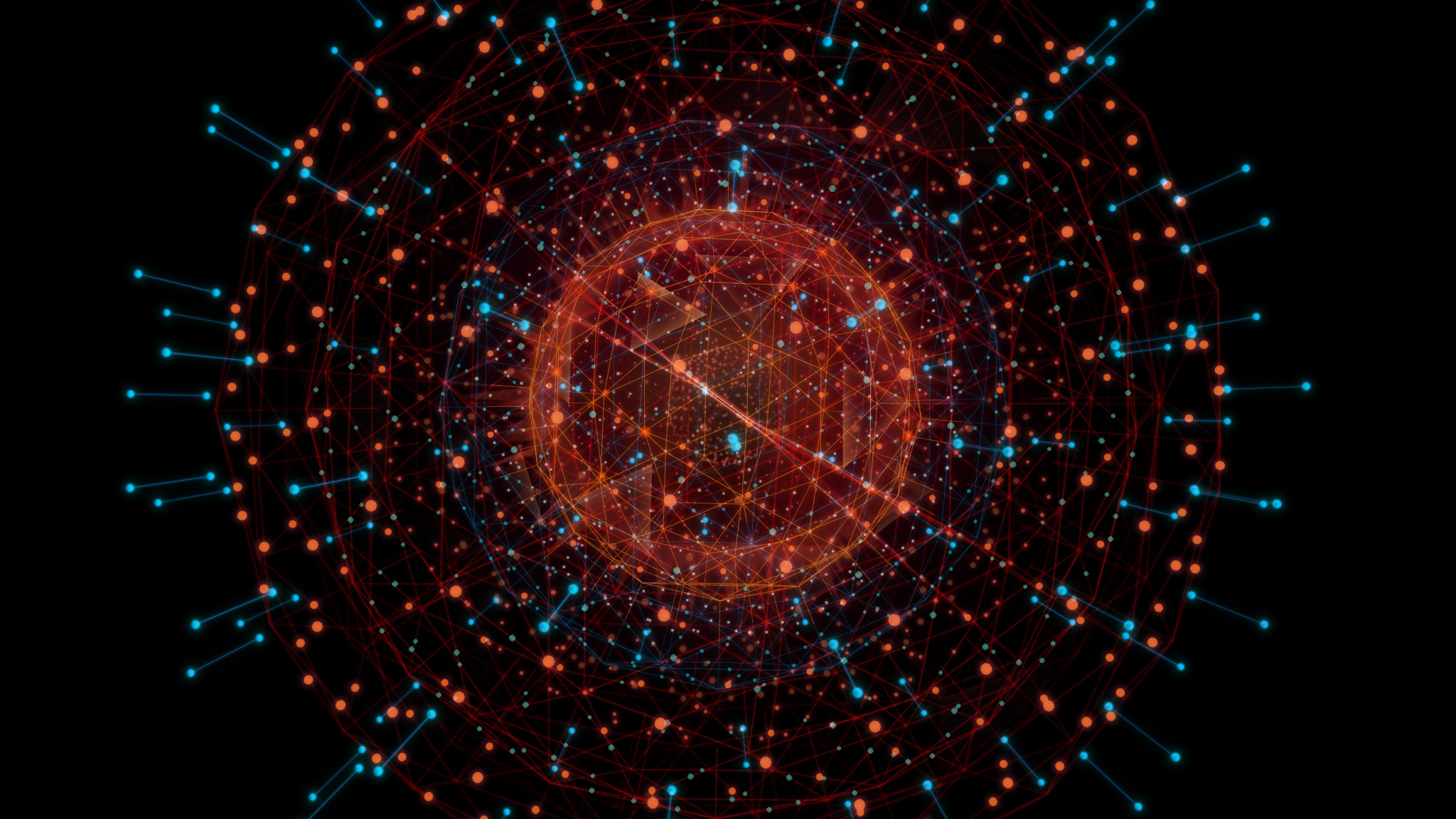digital network sphere