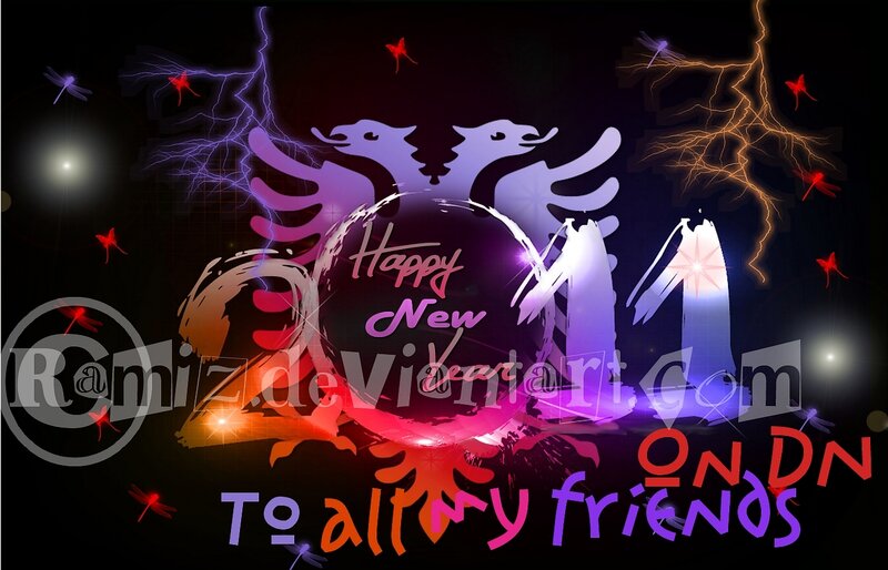 Digital New Year Artwork