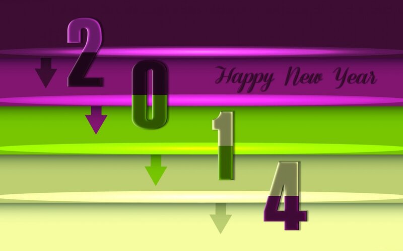 Digital New Year Countdown