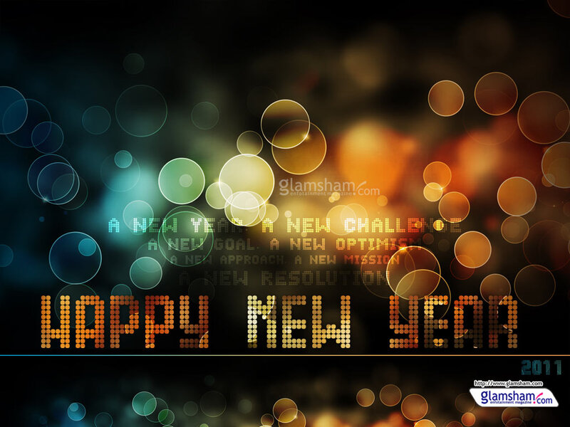 Digital New Year Graphic