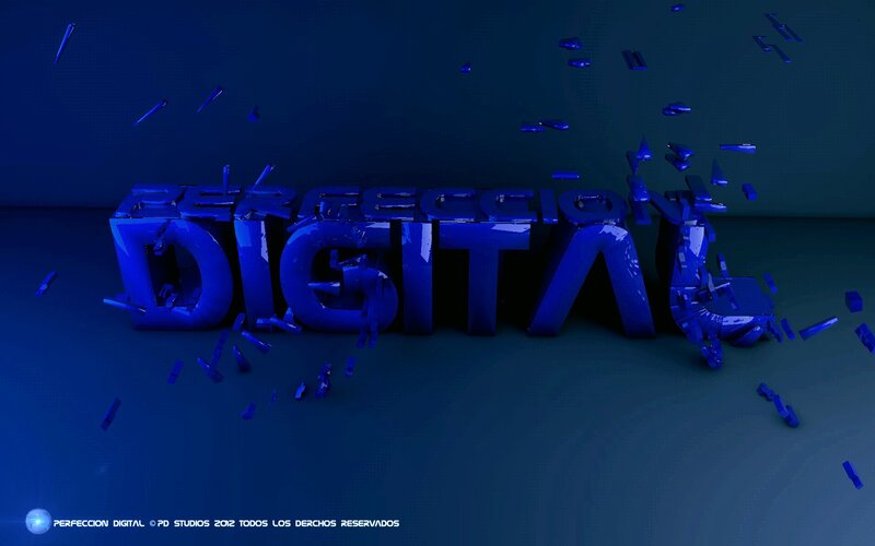 Digital Perfection logo animation
