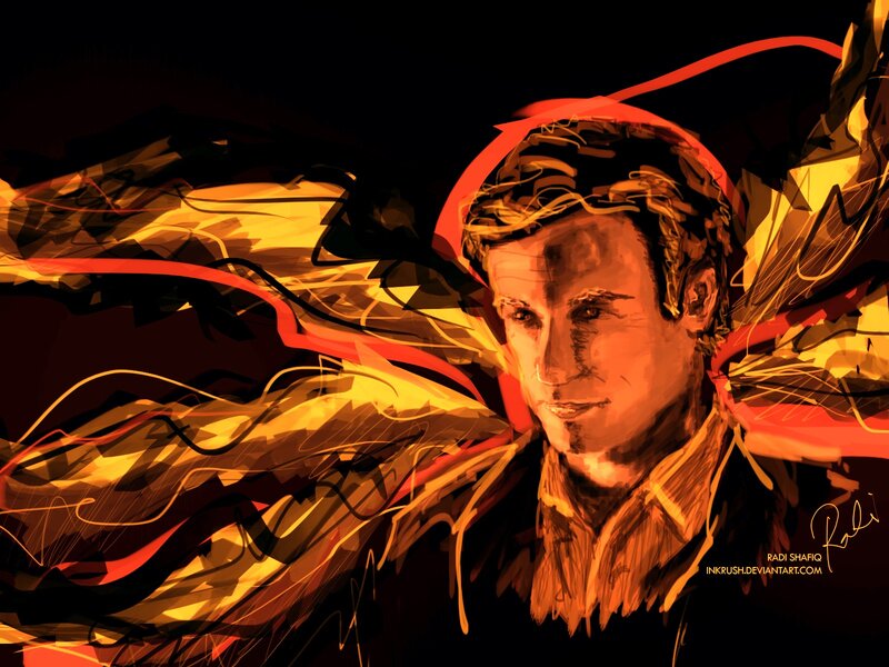 digital portrait of a man