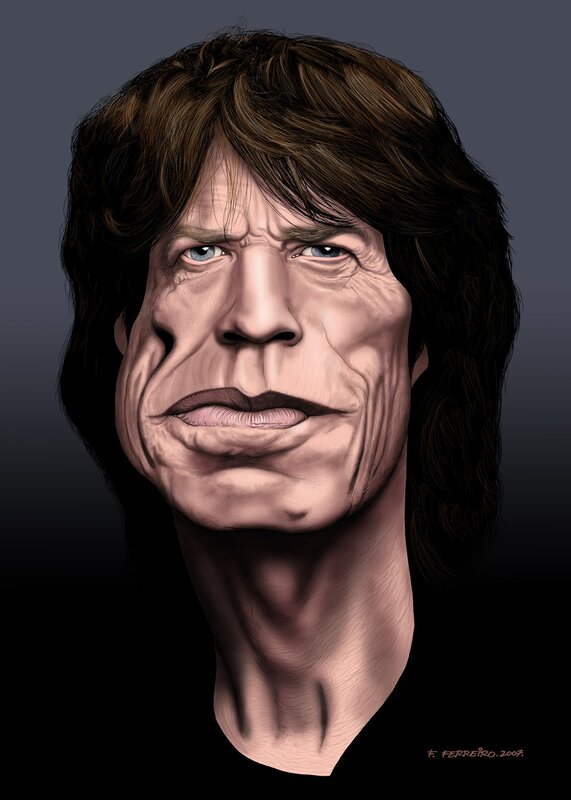 digital portrait of a man