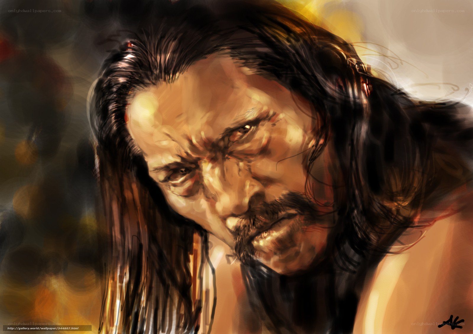 digital portrait of a man