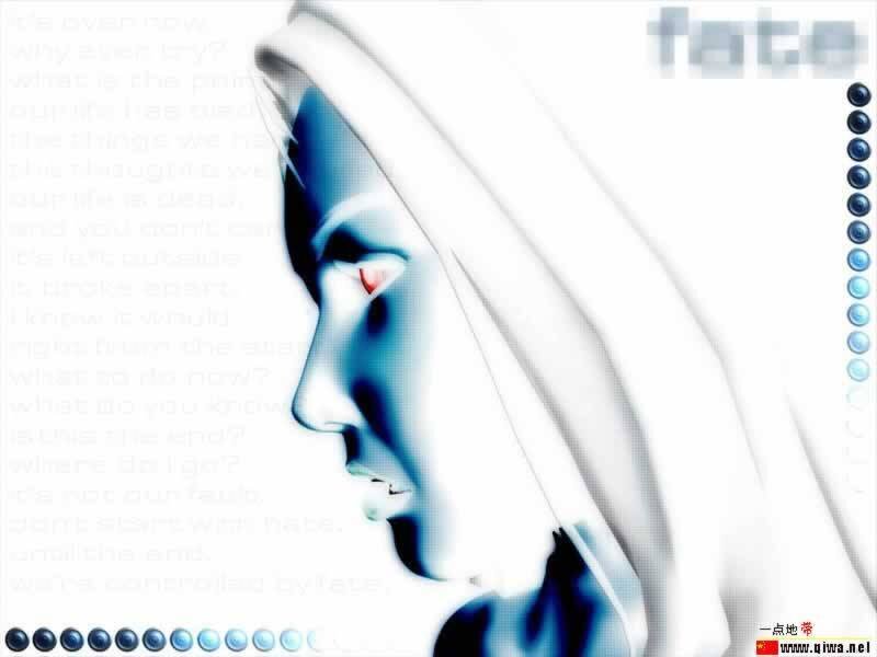 digital portrait with text overlay