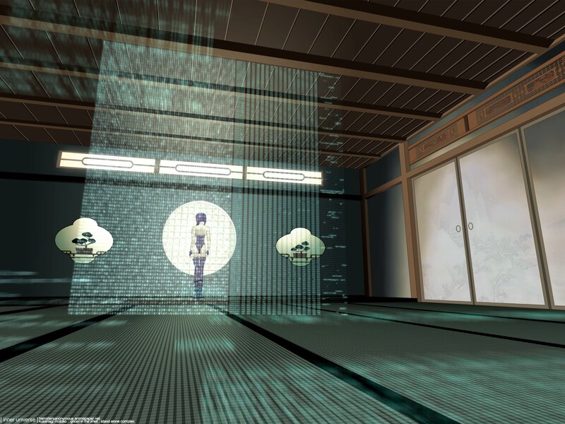 digital projection in a traditional room