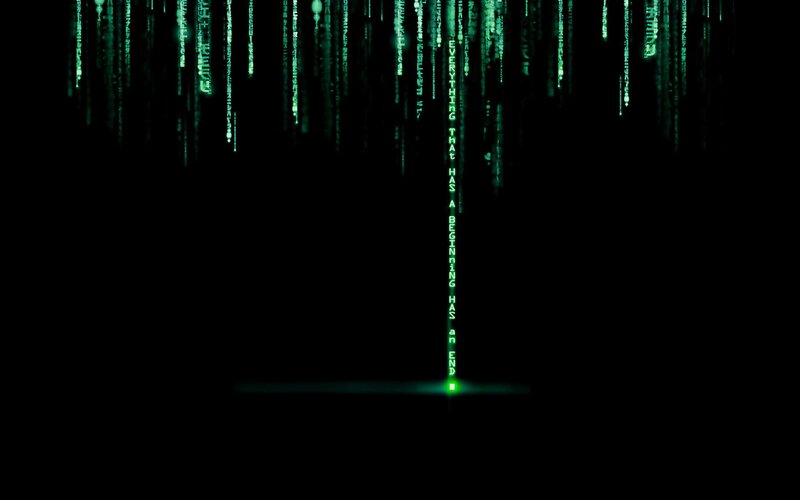 digital rain code