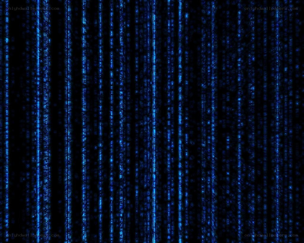 digital rain matrix effect