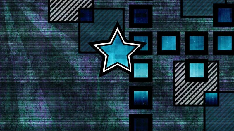 digital star pattern background