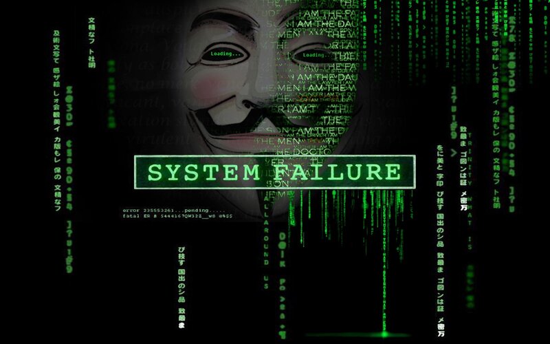 Digital System Failure — Black