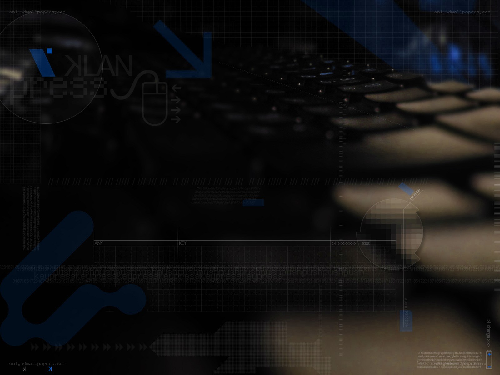 digital technology abstract background