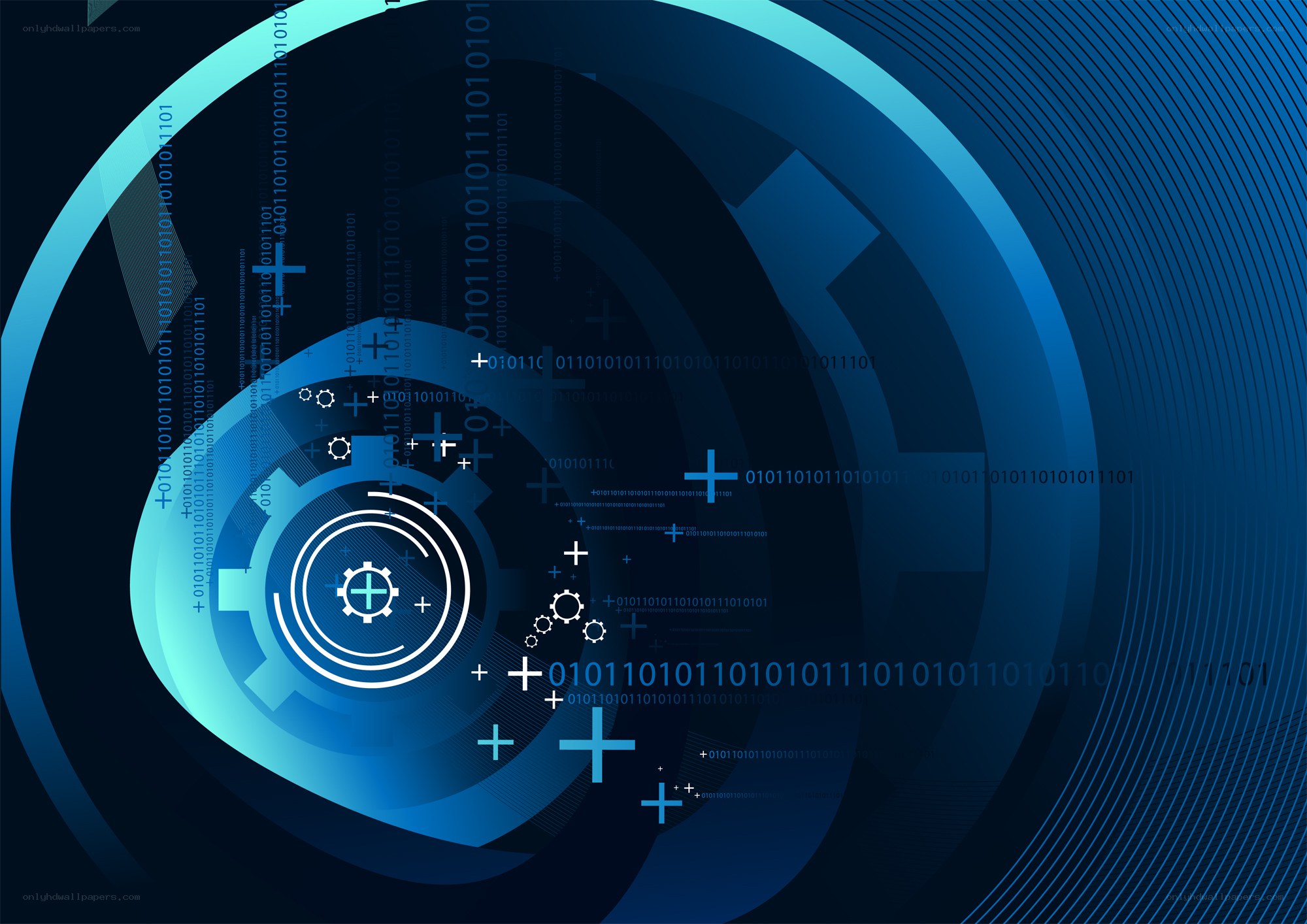 digital technology abstract background