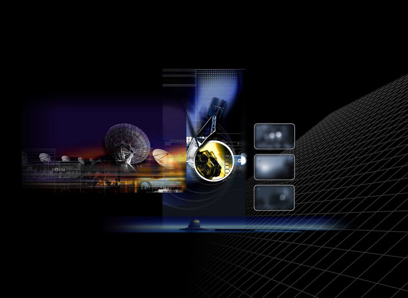 digital technology collage