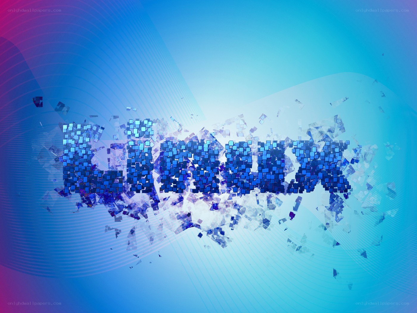 digital text explosion