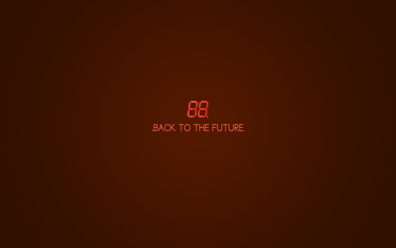 Digital Text on Brown Background