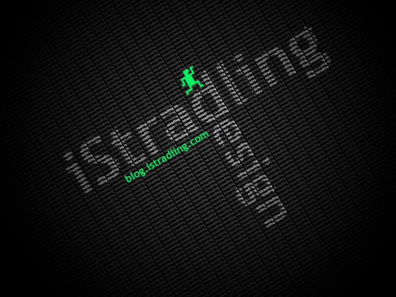 digital text pattern with logo