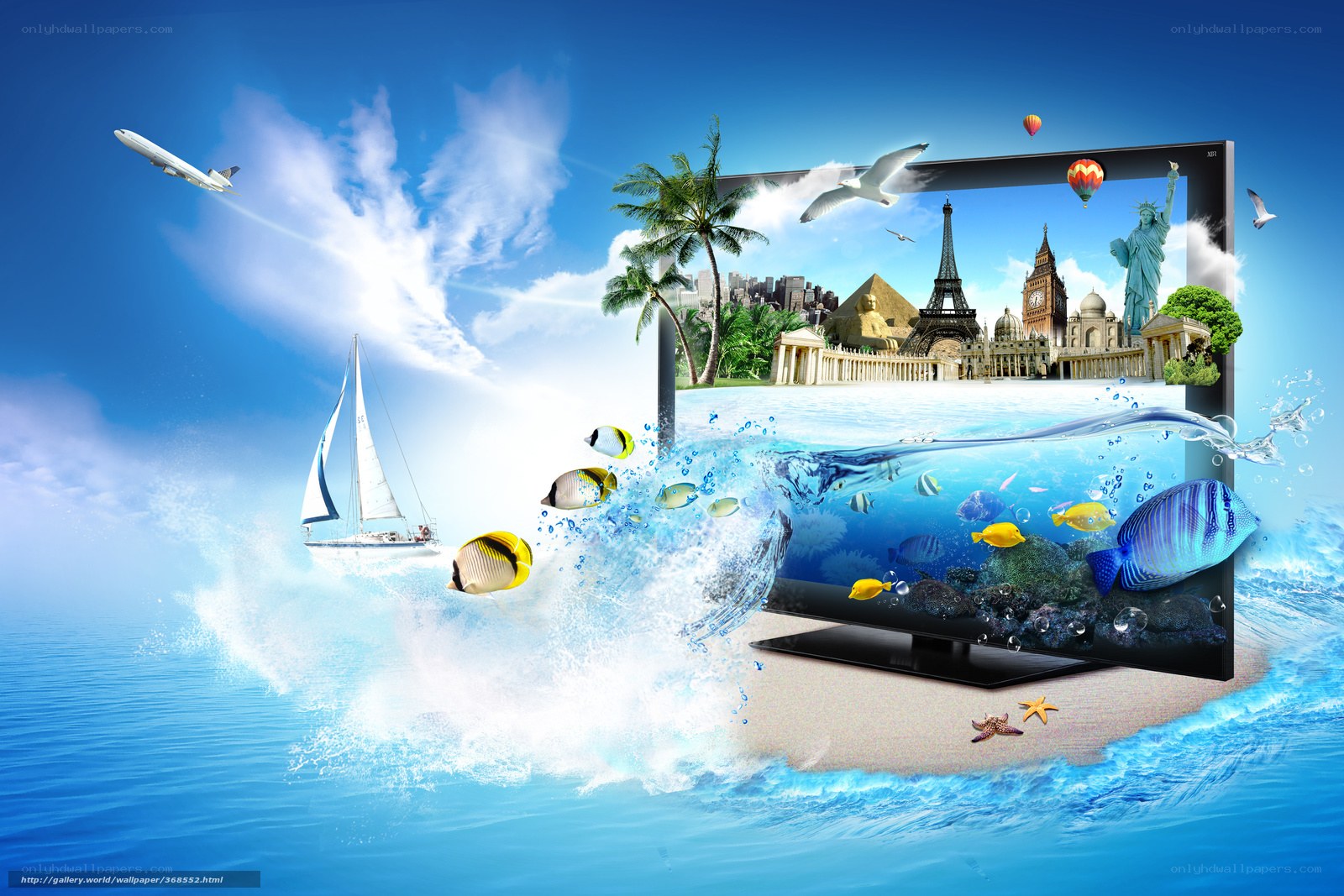 Digital travel adventure