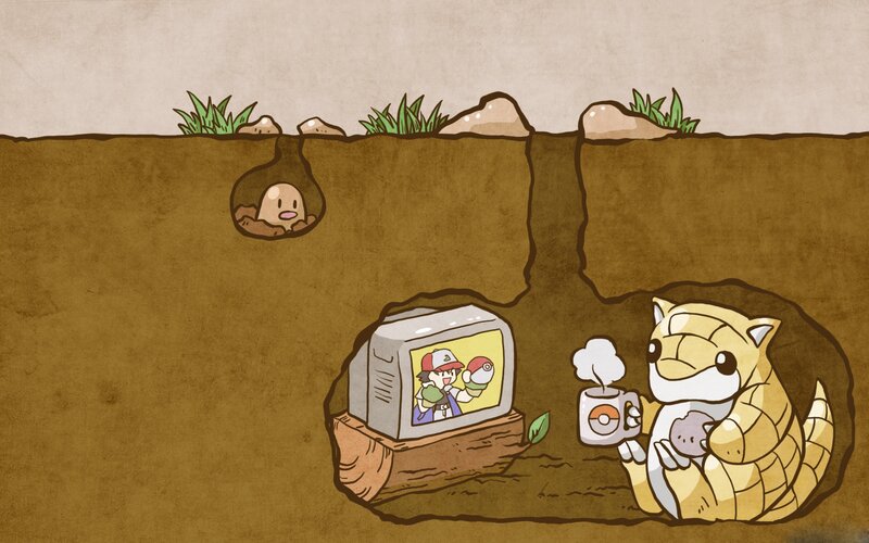 Diglett and Sandshrew