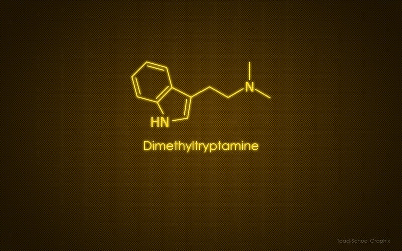 Dimethyltryptamine chemical structure