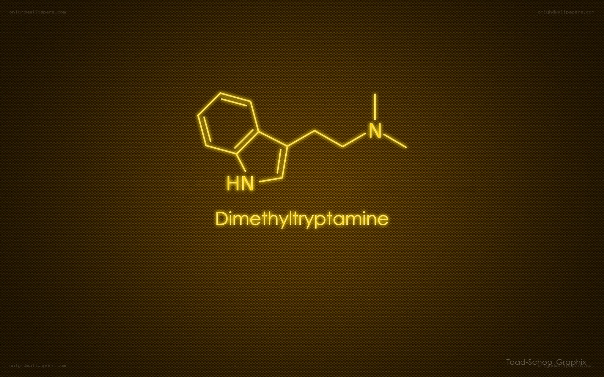Dimethyltryptamine chemical structure