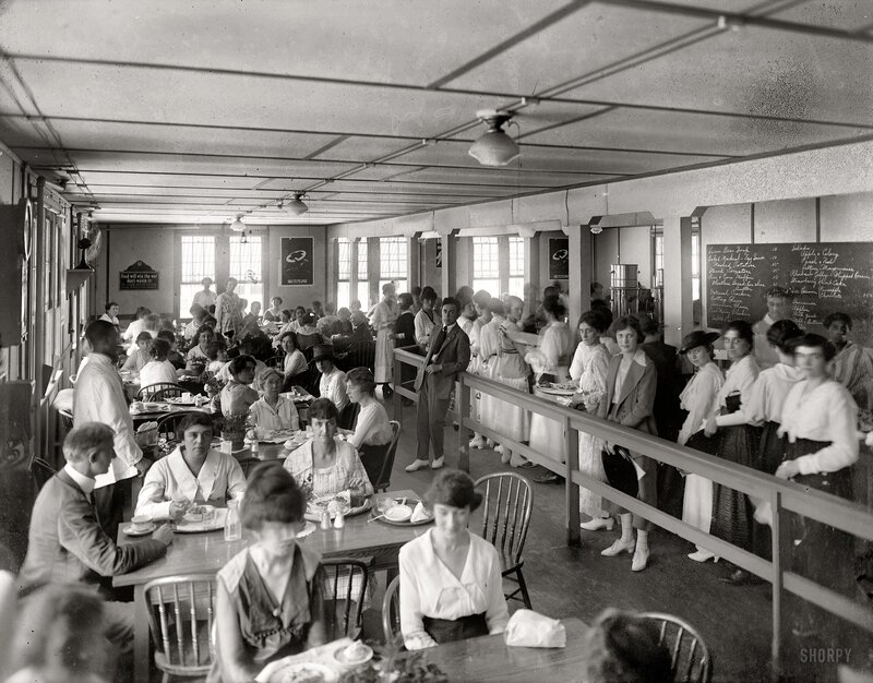 Diner in the early 20th century
