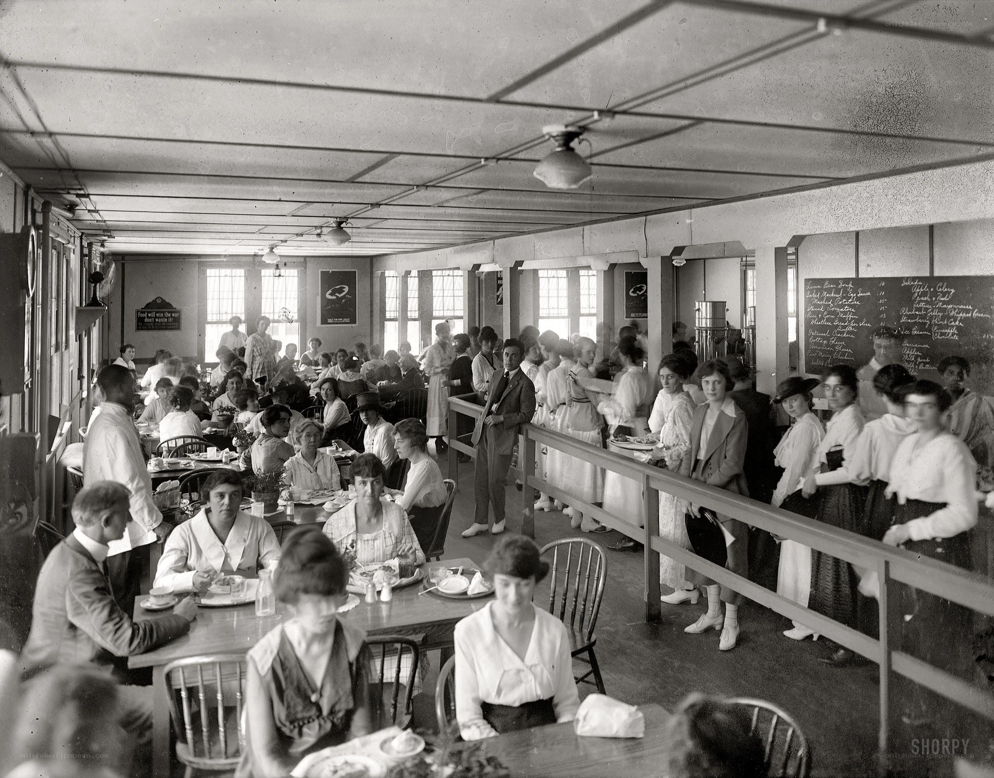 Diner in the early 20th century