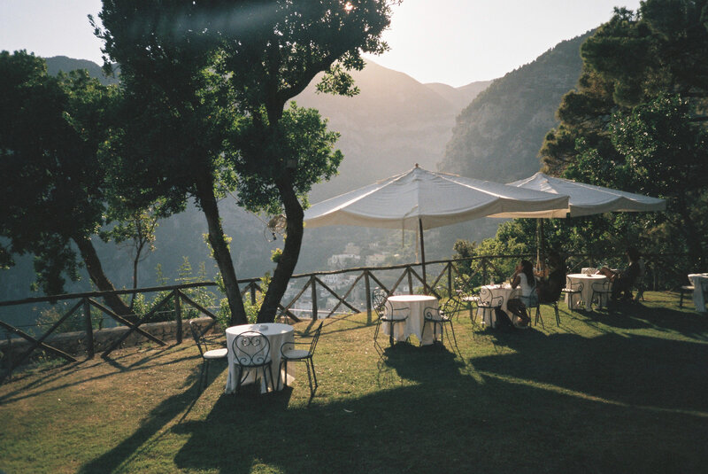 Diners at Outdoor Tables