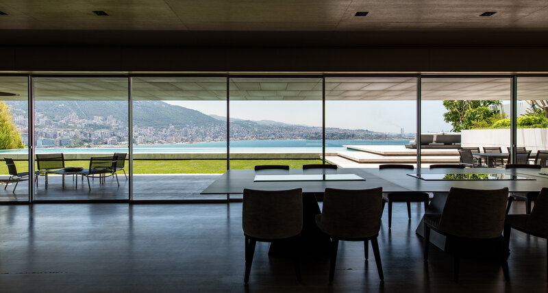Dining Area with Sea View