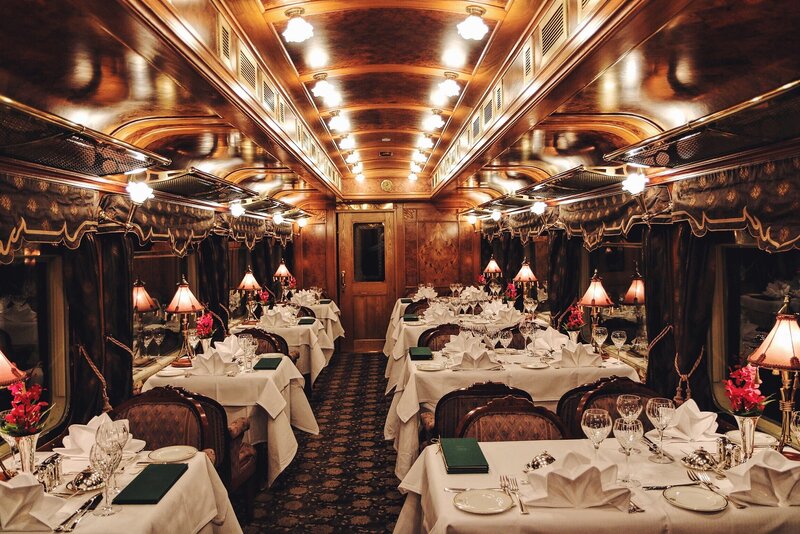 Dining Car Interior