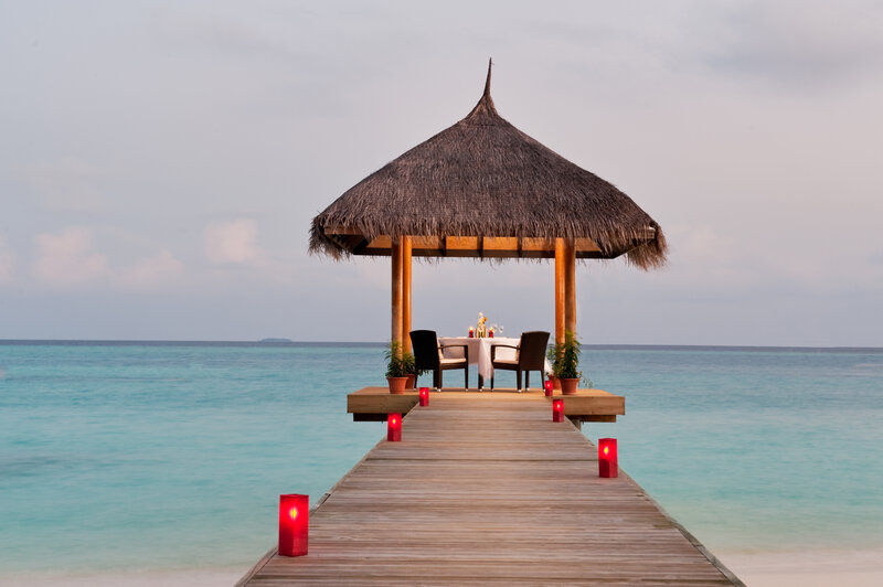 Dining Pavilion on Pier