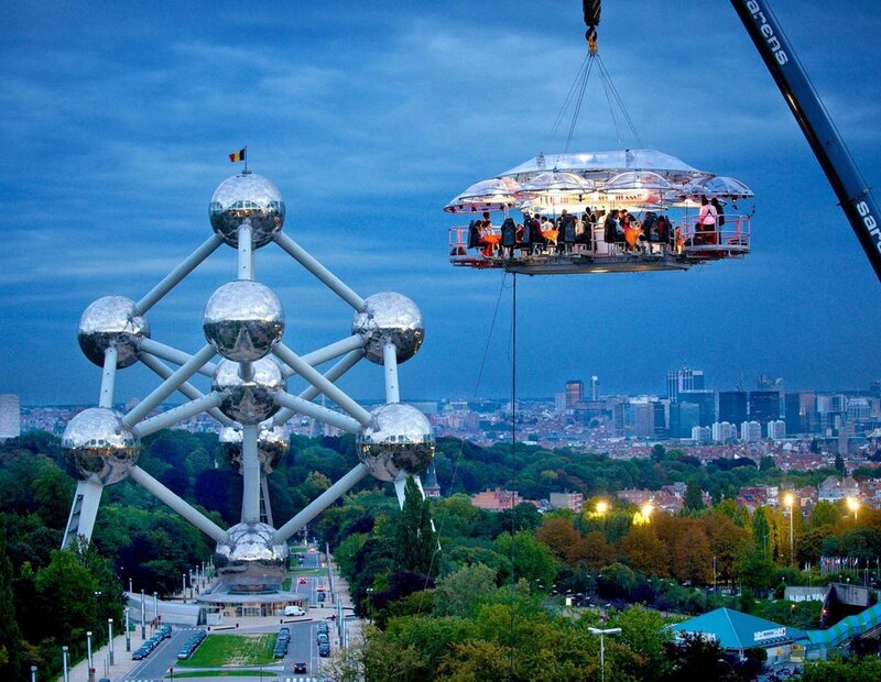 Dining Platform at Atomium