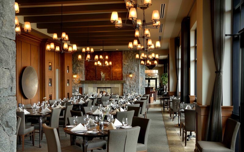 Dining Room Interior — Brown, Warm