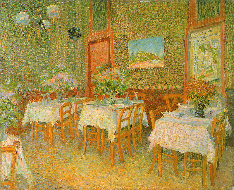 Dining Room Interior — Green