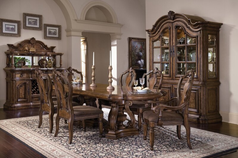 Dining Room Set — Brown