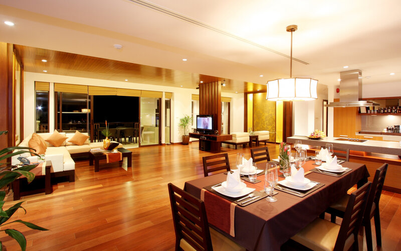 Dining Table in Living Room