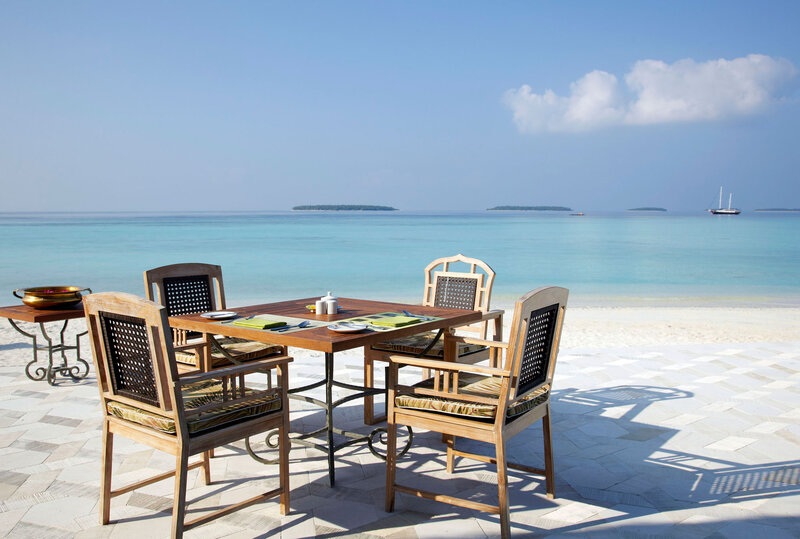 Dining Table on Beach