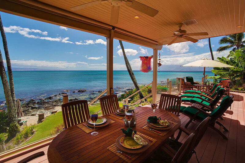 Dining Table on Ocean Deck