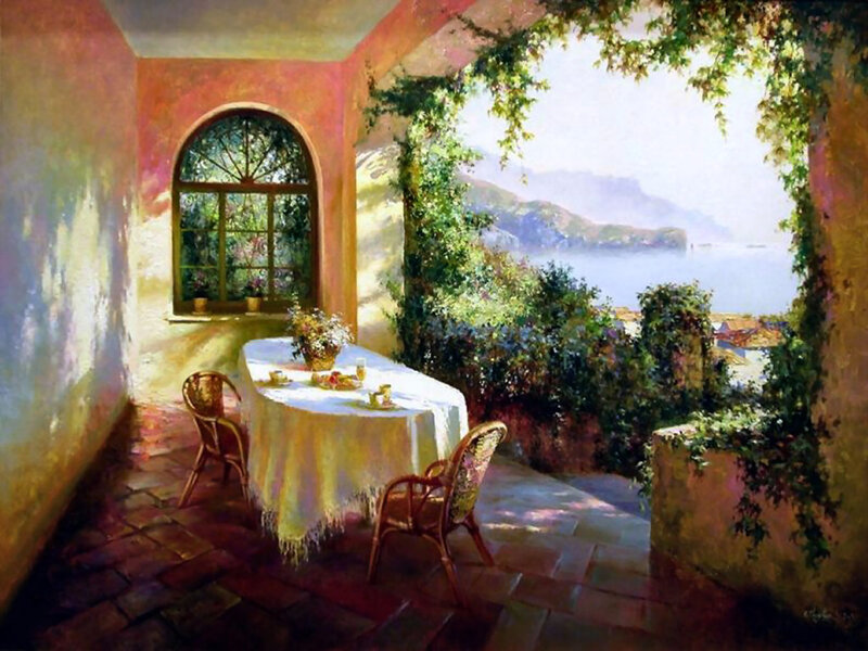 Dining Table on Terrace