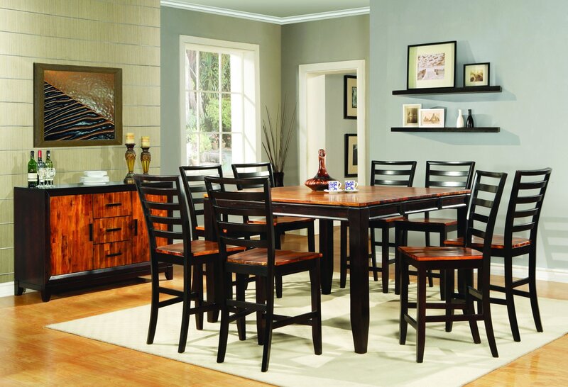 Dining Table Set — Brown, Neutral, Afternoon
