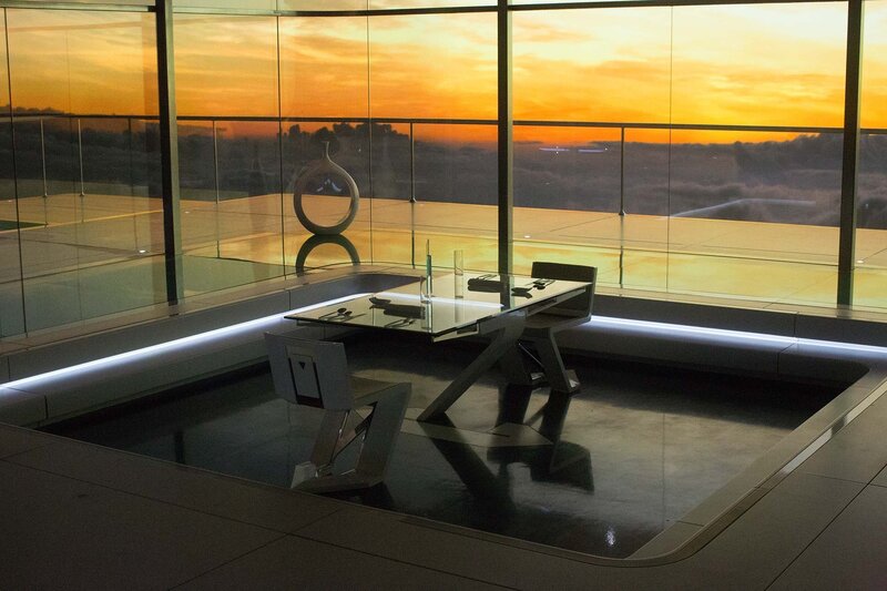 Dining Table with Chairs — Black, Serene