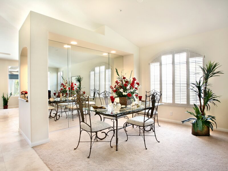 Dining Table with Chairs — White