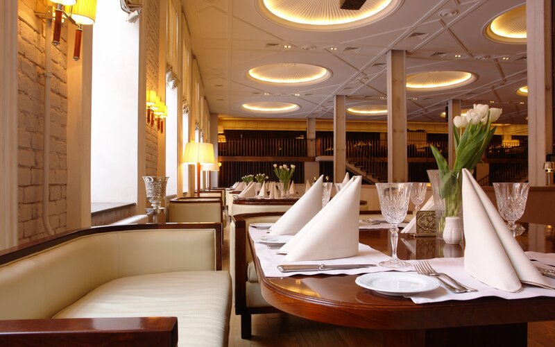Dining Table with Napkins