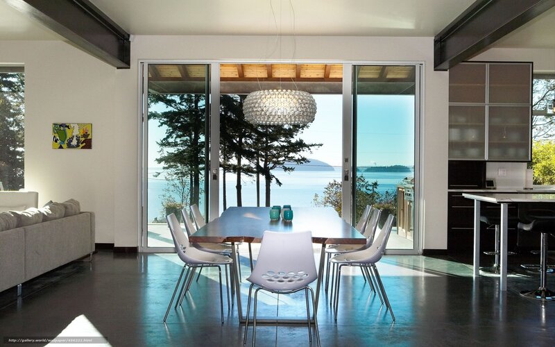 Dining Table with Sea View