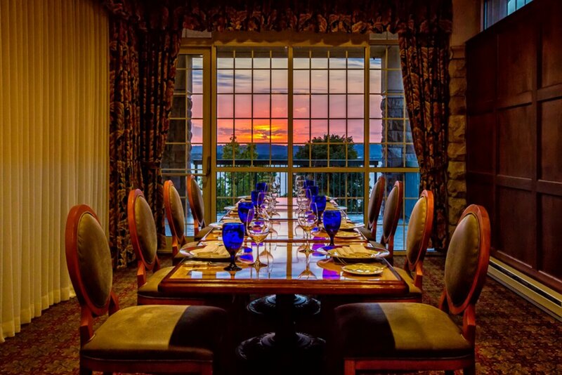 Dining Table with Sunset View