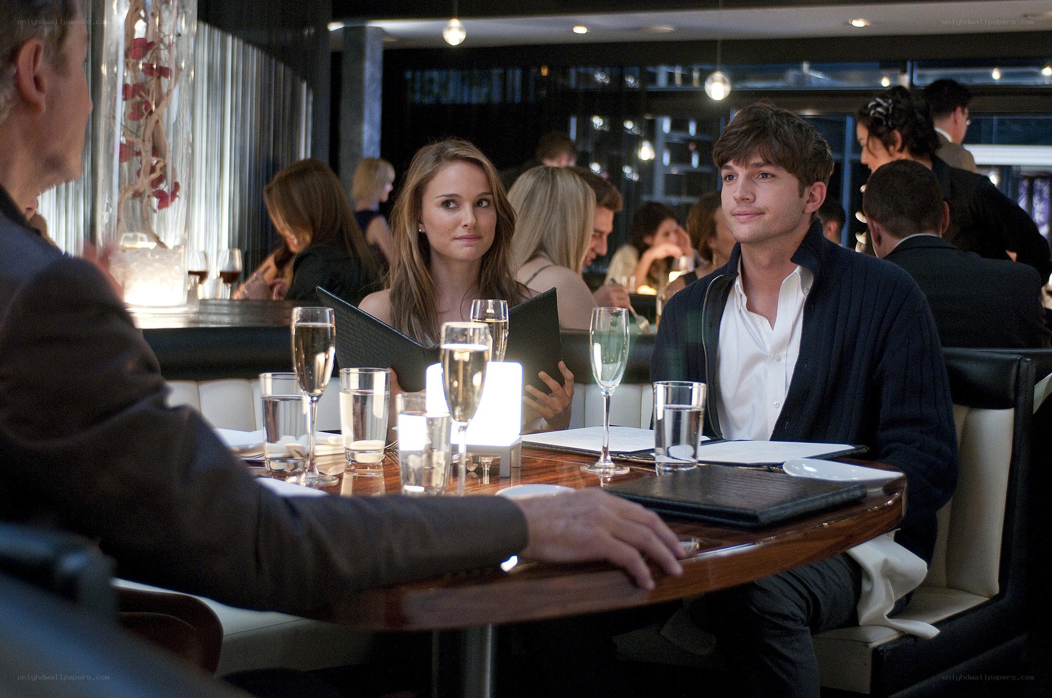 Dinner at a fancy restaurant