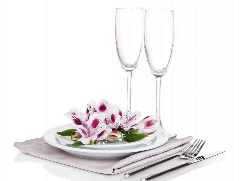 Dinner Place Setting — White